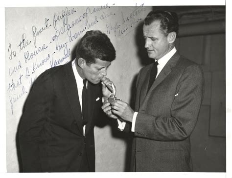 Photograph Senators John F Kennedy And George A Smathers John F