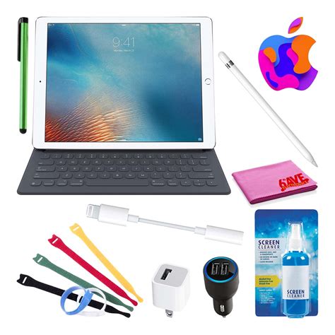 Apple 97 Ipad Pro Smart Keyboard English Bundle With Apple Pencil