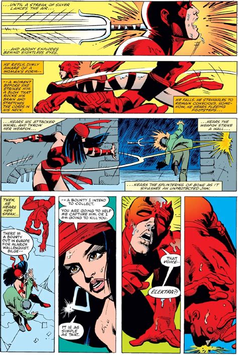 Daredevil And Elektra Comic