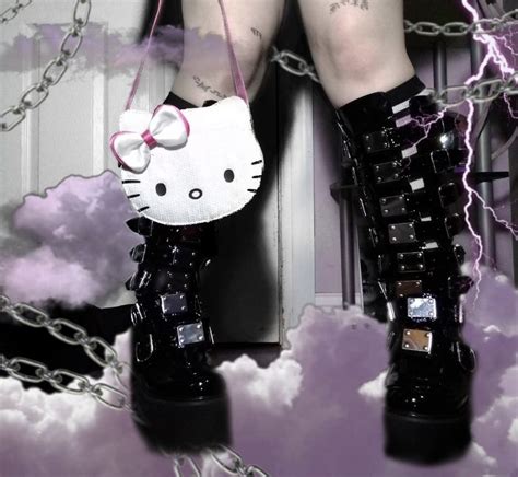 Dont Die Goth Shoes Aesthetic Shoes Cute Shoes