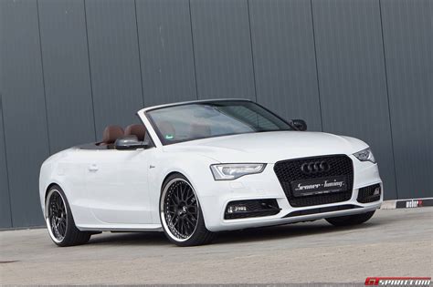 Official Glacier White Metallic Audi S5 Cabriolet By Senner Tuning