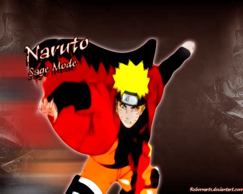 Naruto Sage Mode By Rebornarts On Deviantart