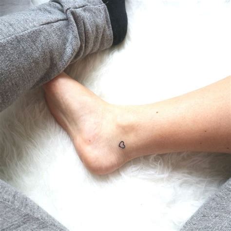 Heart Tattoo On Ankle Discover The Most Beautiful Heart Tattoo Ideas