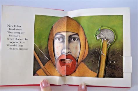 Nick Bantock Book Titled Robin Hood A Pop Up Rhyme Book Ebay