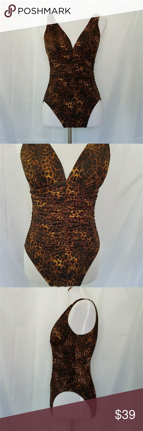 Miraclesuit Cheetah Print One Piece Swimsuit 10 One Piece Clothes