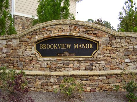 Neighborhood Entrance Signs For Your Subdivision Or Communitydecorative