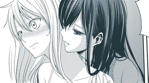 I Just Love Yuzu S Face In This Picture Yuri Manga Lesbian Art Lesbian Love Gay Art Lesbian