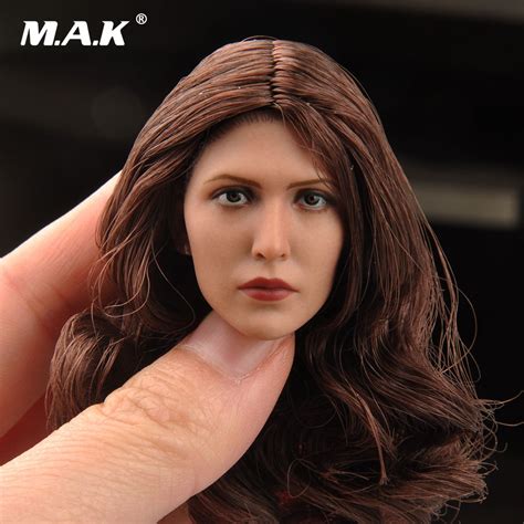 16 Scale Elizabeth Olsen Scarlet Witch Head Sculpt For 12 Inches