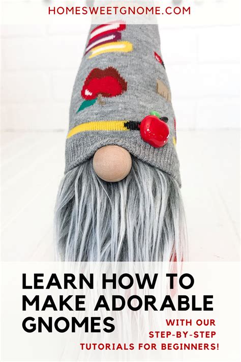 Learn To Make Diy Gnomes Diy Gnome Patterns And Tutorials Home Sweet