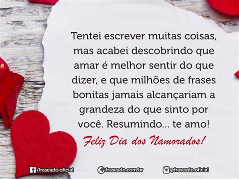 Frases para namorado(a), esposa ou marido você encontra aqui no com amor, frases. MENSAGEM DIA DOS NAMORADOS 2020: Mensagens para compartilhar