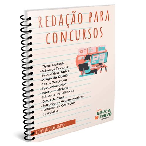 Apostila de Redação para Concursos Educa Trevo Hotmart