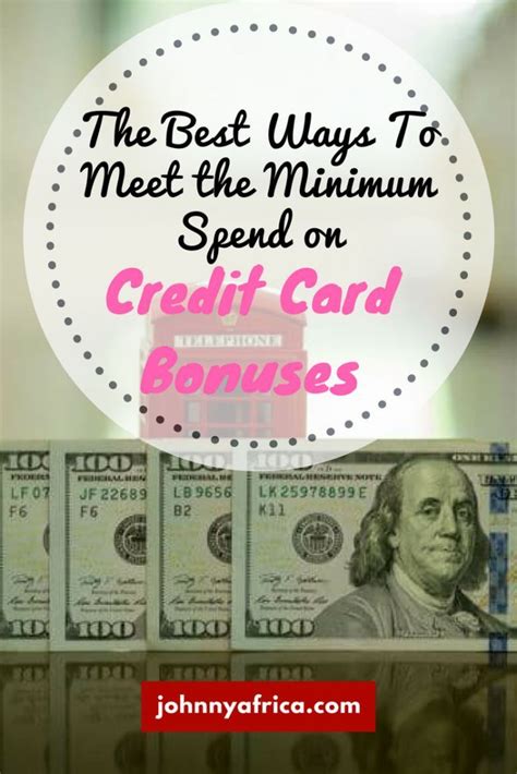 Credit limit increases are beneficial to you in more ways than one. Best Ways To Meet The Minimum Credit Card Bonus Spend Requirements | Credit card, Cards, Credits