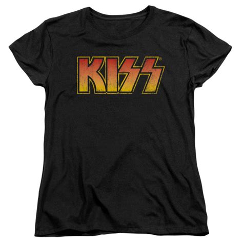 Kiss Classic Womens T Shirt 205817 Rockabilia Merch Store
