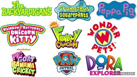 ¿which One Of These Nickelodeon And Nick Jr Shows Are Better Youtube
