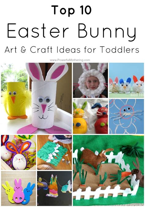 Top 10 Easter Bunny Art & Craft Ideas for Toddlers