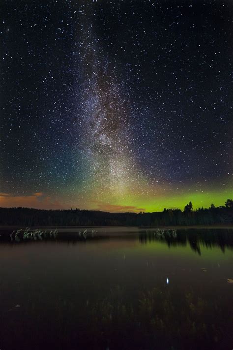 The Milky Way Setting Ii Milky Way Norway Wonders Of The World