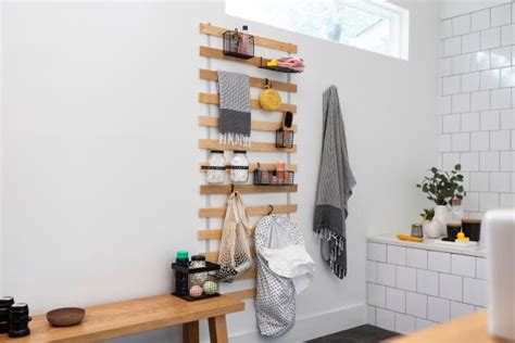 Our wall organizers, like kitchen towel rails and magnetic racks, save counter space and create tons of extra storage. How to Make a Slat Wall Organizer | HGTV