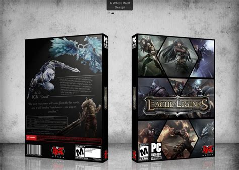 League Of Legends Pc Box Art Cover By White Wolf