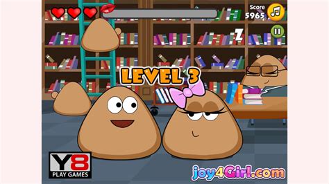 How To Play Pou Kissing Game Free Online Games Youtube