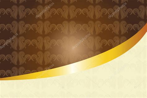 Brown And Gold Background — Stock Vector © Grgroupstock
