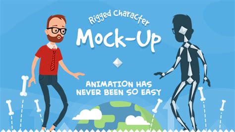 Simple to use free animated mockups: RIGMO - RIGGED CHARACTER ANIMATION MOCKUP - VIDEOHIVE ...