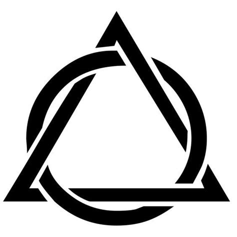 Pin By Alif Gaveau On Art Sigil Triangle Tattoos Geometric Logo