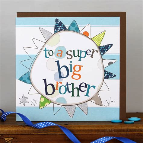 I love having you as a brother/sister, and i love that you are always going to be older than me. birthday card for a big and a little brother by molly mae | notonthehighstreet.com