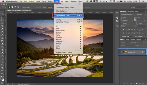 How To Install Camera Raw Presets Photoshop Cs6