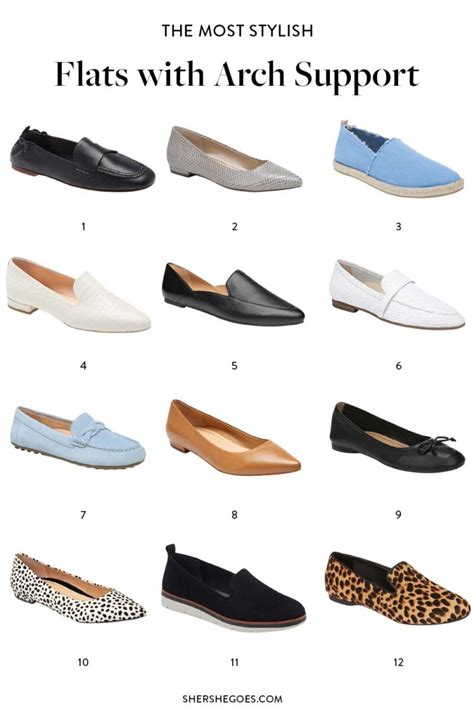 The Most Stylish Flats With Arch Support 2021