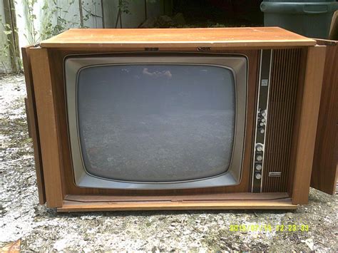 1970s television set