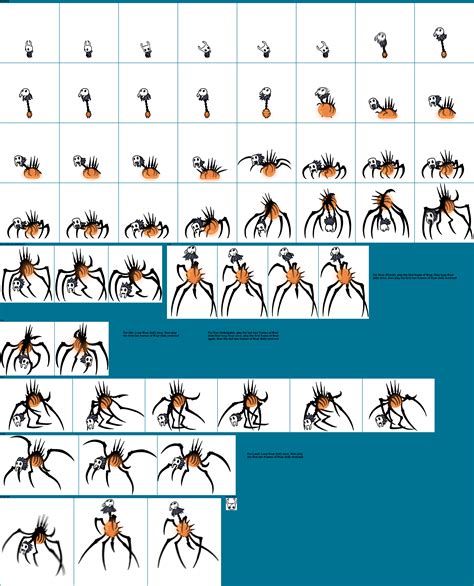 The Hollow Knight Sprite Sheet