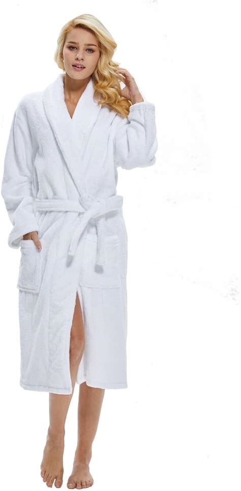 Beryris Luxury Bathrobe For Women Women S Terry Cloth Robe In Bamboo Viscose Thick Material