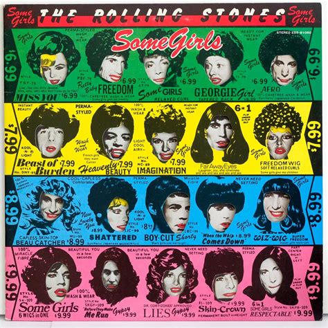 The Rolling Stones Some Girls Raw Music Store