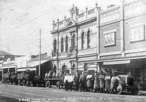 Balaclava Hotel Stkilda Melbourne Suburbs St Kilda Urban History