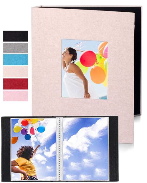 Albumax 64 8x10 Photo Album Book With Top Slip In Clear Pockets Holds