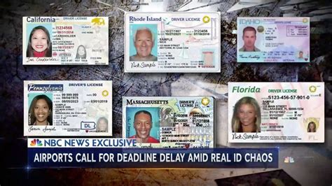 Airports Warn Of Chaos As Real Id License Deadline Closes In