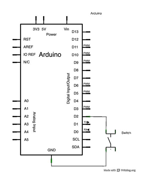 Arduino Inputpullupserial Arduino Circuit Diagram Arduino