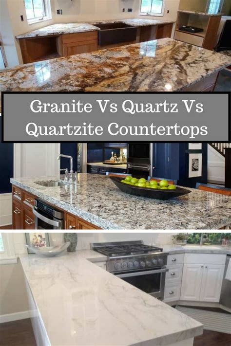 Quartz Vs Quartzite Vs Granite Kitchen Countertops Pros