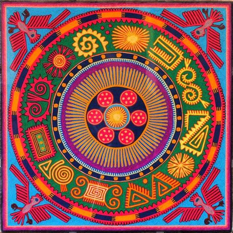 Aqu Y Ahora Arte Huichol Nierikas Arte Huichol Arte Indigena