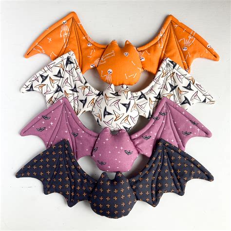 Blue Susan Makes Halloween Bats Pdf Sewing Pattern Available Now