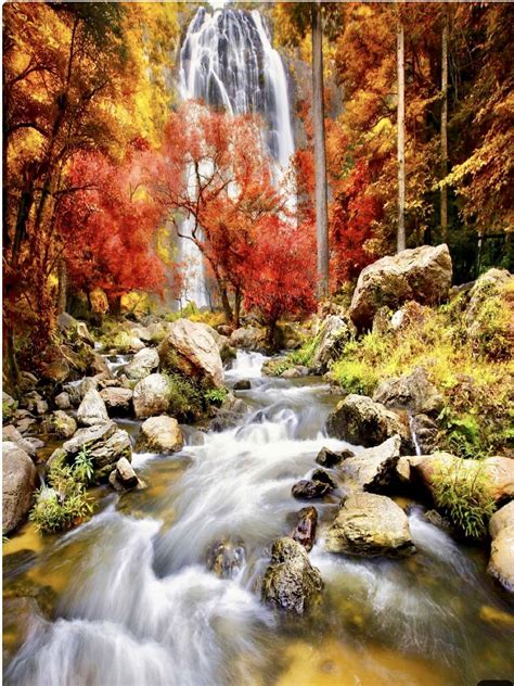 Pin By Michelle Settles On Scenery Autumn Scenery Scenery Waterfall