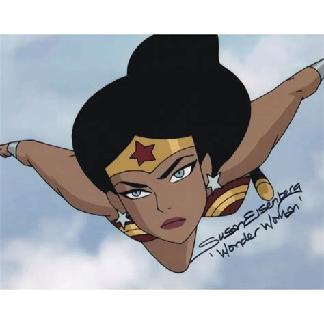 Susan Eisenberg Autographed 8 X 10 Photo Justice League Animated Series