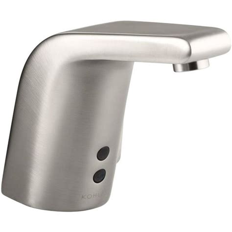 Kohler company is responsible for this page. Shop KOHLER Vibrant Stainless Touchless Single Hole ...