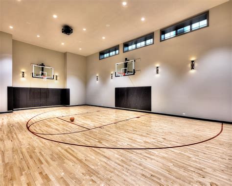 Indoor Basketball Court Home Basketball Court Basketball Room