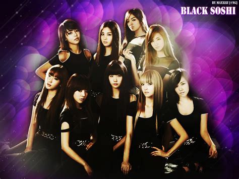 Girls Generation [black Soshi] Wallpaper By Maxxiiz