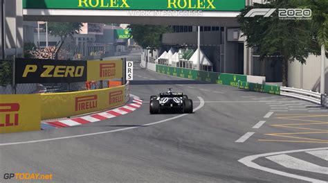 Les pilotes n'ont aucune marge d'erreur sinon c'est l'accident. Zo ziet een rondje Monaco eruit in de game F1 2020 ...