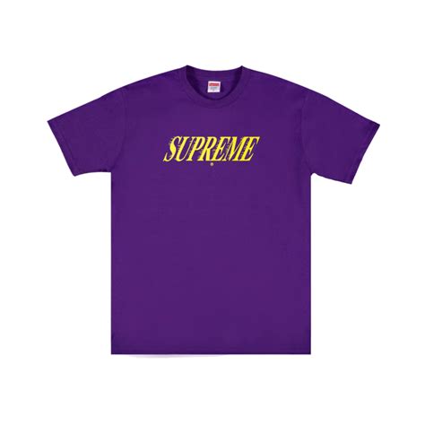 Supreme Slap Shot Tee Purple Fw22t29 Purple Ox Street