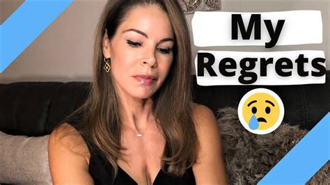 My Biggest Regrets Looking Back On My Early Life Mistakes From Middle Age ~ Holistic Hottie