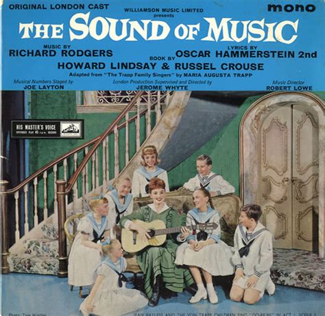 Official footage from the 2014 touring production of the sound of music, starring bethany dickson as maria rainer and andre schwartz as captain von trapp.vis. Original Cast Recording The Sound Of Music UK 7" vinyl single (7 inch record) (555698)