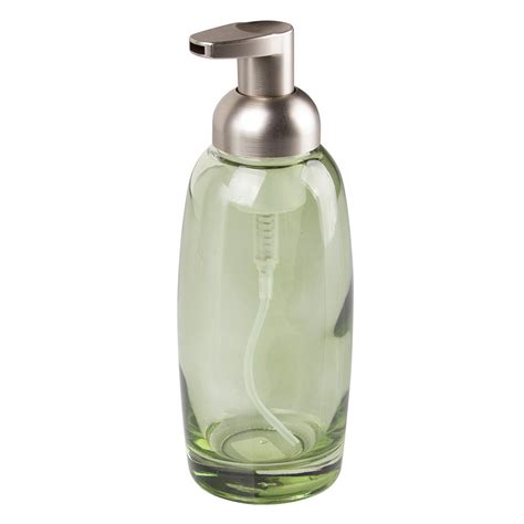 Great savings & free delivery / collection on many items. mDesign Foaming Glass Soap Dispenser Pump for Kitchen Bathroom ... Free Shipping 841247119083 | eBay